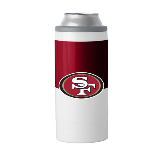 San Francisco 49ers 12 oz. Colorblock Slim Can Coolie