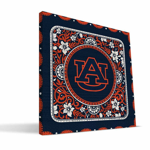 Auburn Tigers Eclectic Canvas Print