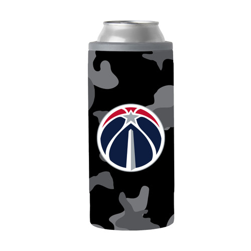 Washington Wizards 12 oz. Black Camo Slim Can Coozie