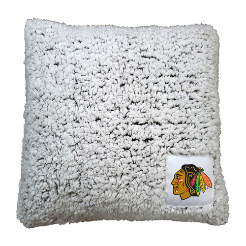 Chicago Blackhawks Frosty Throw Pillow