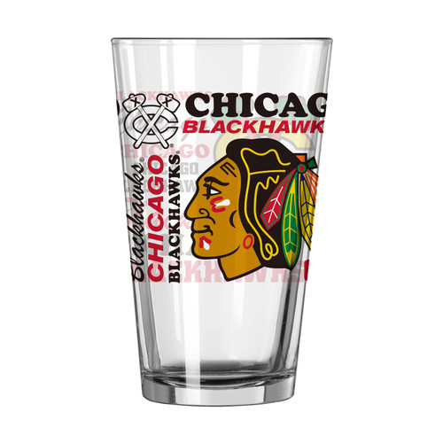 Chicago Blackhawks 16 oz. Spirit Pint Glass