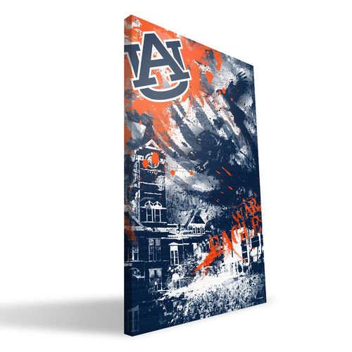 Auburn Tigers 16" x 24" Spirit Canvas Print