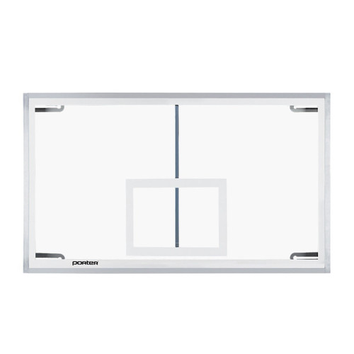 Porter Pro-Strut Rectangular Glass Backboard