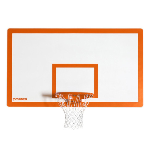 Porter 72" x 42" Fiberglass Rectangle Basketball Backboard