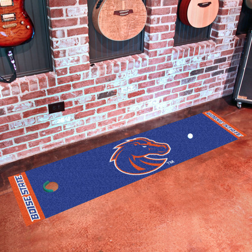 Boise State Broncos Golf Putting Green Mat