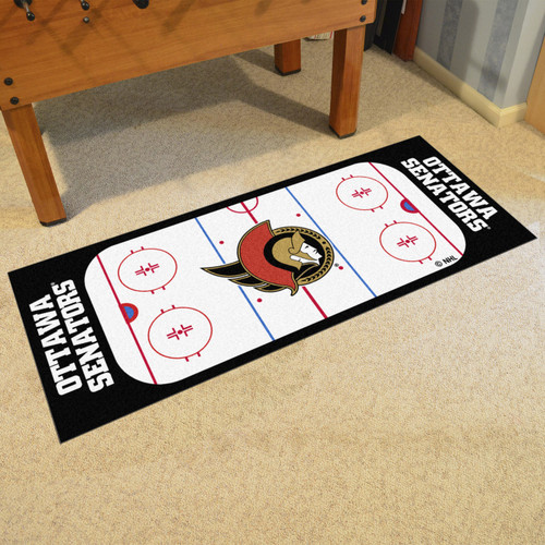 Ottawa Senators Hockey Rink Runner Mat