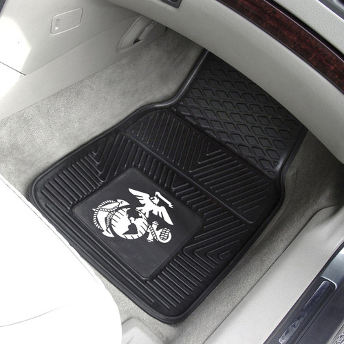 U.S. Marine Corps Vinyl 2-Piece Car Floor Mats