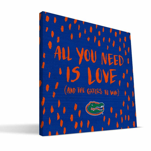 Florida Gators 12" x 12" All You Need Canvas Print