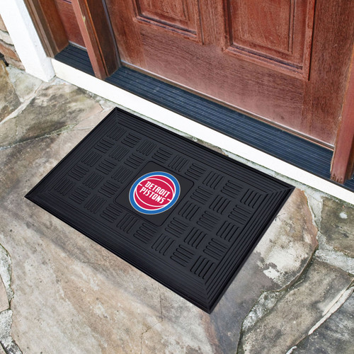 Detroit Pistons Vinyl Door Mat