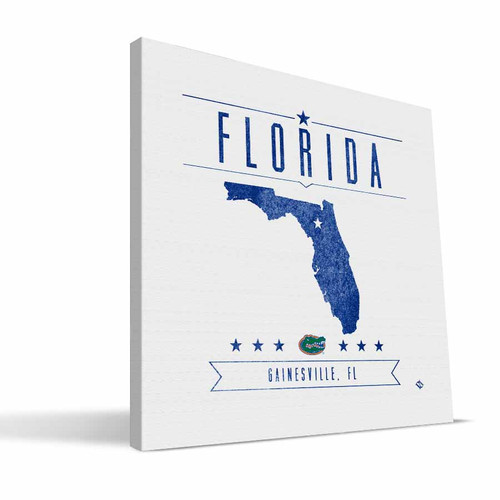 Florida Gators Industrial Canvas Print