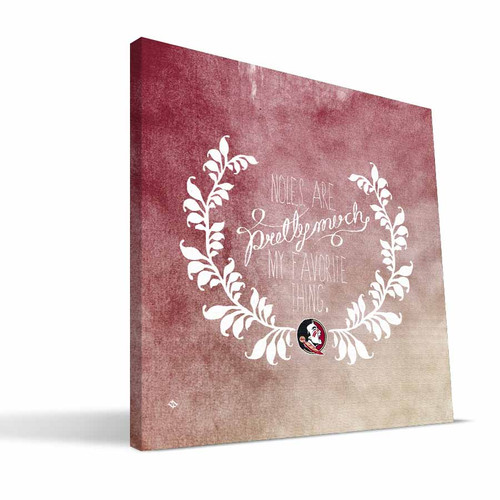 Florida State Seminoles 12" x 12" Favorite Thing Canvas Print