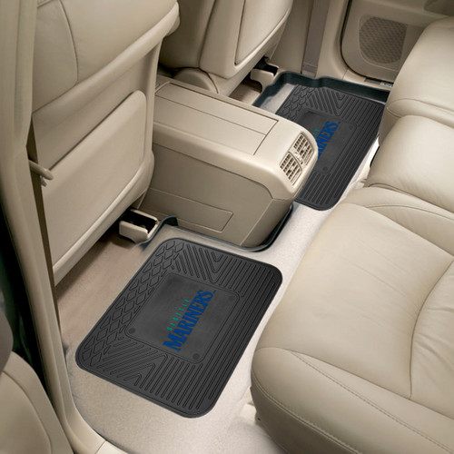 Seattle Mariners Vinyl 2-Piece Rear Floor Mats