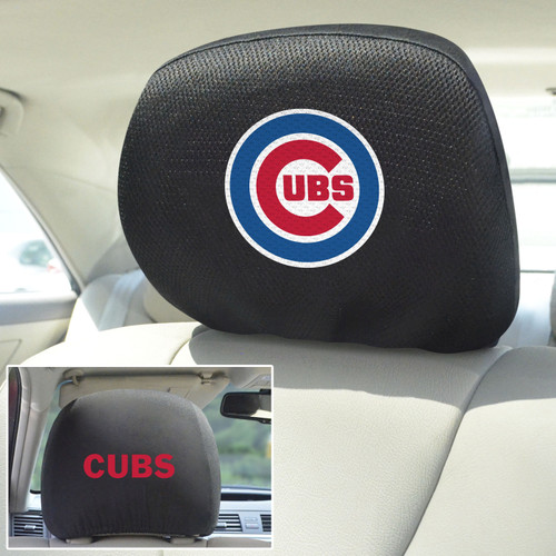 Chicago Cubs Headrest Covers