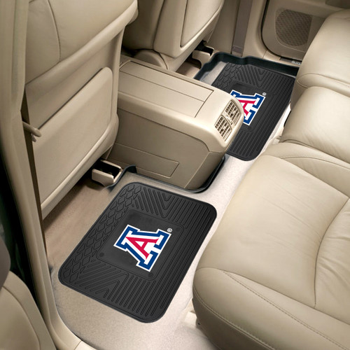 Arizona Wildcats Vinyl 2-Piece Rear Floor Mats