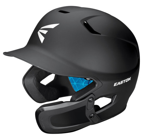 Easton Z5 2.0 Matte Solid Junior Batting Helmet with Jaw Guard - SCUFFED