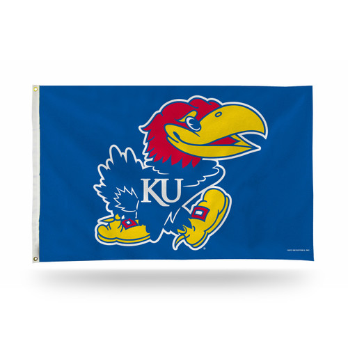 Kansas Jayhawks 3' x 5' Banner Flag