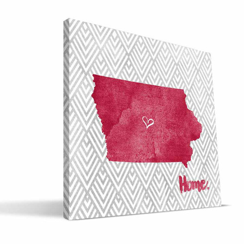 Iowa State Cyclones 12" x 12" Home Canvas Print