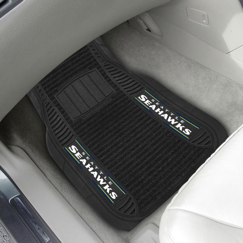 Seattle Seahawks Deluxe Car Floor Mat Set