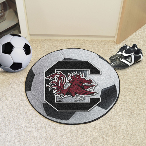 South Carolina Gamecocks Soccer Ball Mat