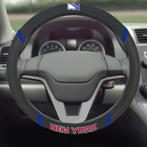 New York Rangers Steering Wheel Cover