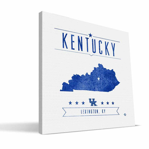 Kentucky Wildcats Industrial Canvas Print
