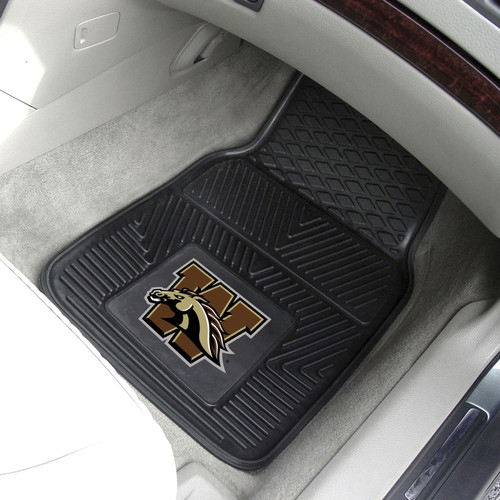 Western Michigan Broncos Vinyl 2-Piece Car Floor Mats