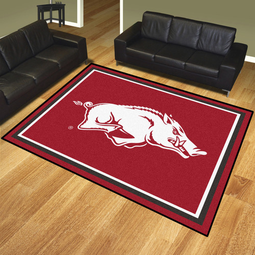 Arkansas Razorbacks 8' x 10' Area Rug