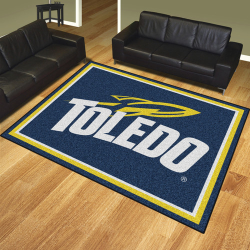 Toledo Rockets 8' x 10' Area Rug