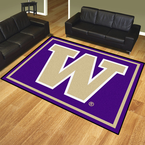 Washington Huskies 8' x 10' Area Rug