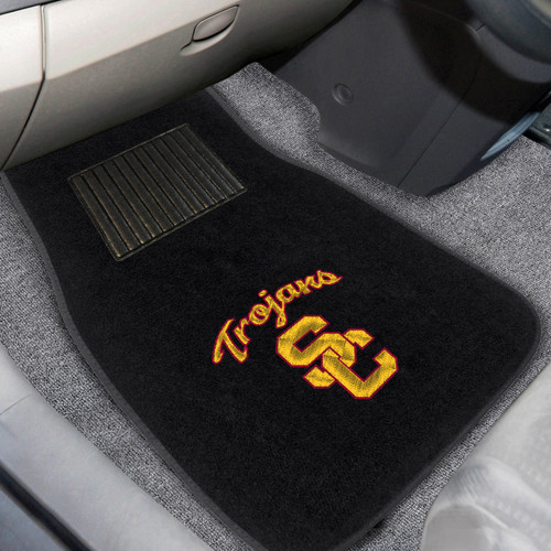 USC Trojans Embroidered Car Mats