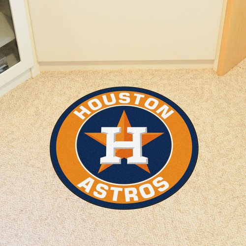 Houston Astros Rounded Mat