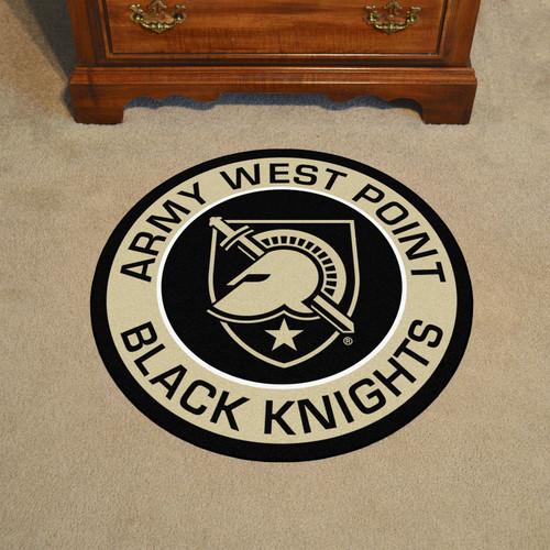 Army Black Knights Rounded Mat