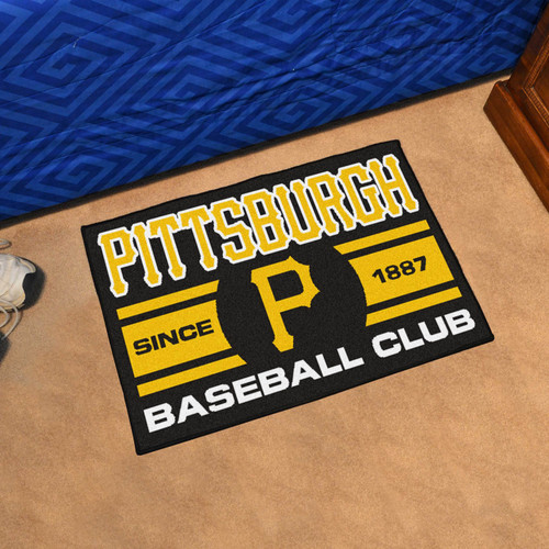 Pittsburgh Pirates Baseball Club Starter Rug