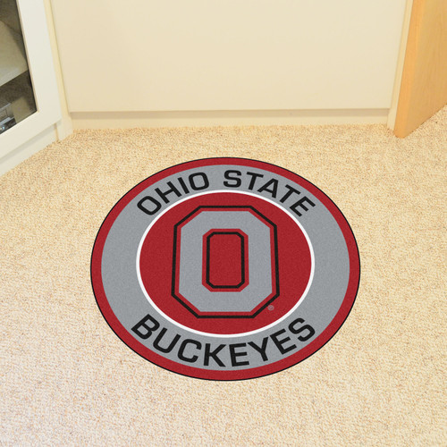 Ohio State Buckeyes Rounded Mat