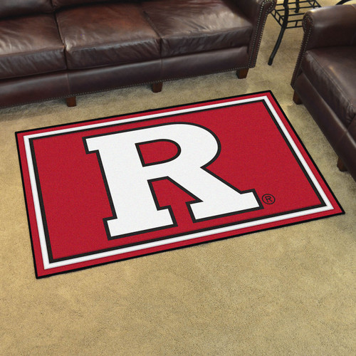 Rutgers Scarlet Knights 4' x 6' Area Rug