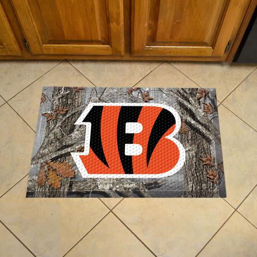 Cincinnati Bengals Camo Scraper Door Mat