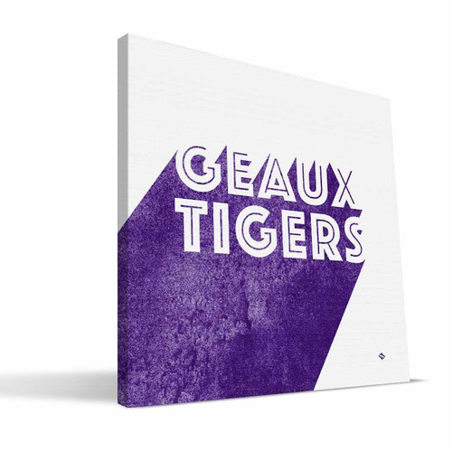 LSU Tigers Shade Canvas Print