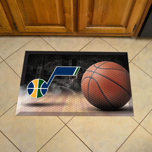 Utah Jazz Scraper Door Mat