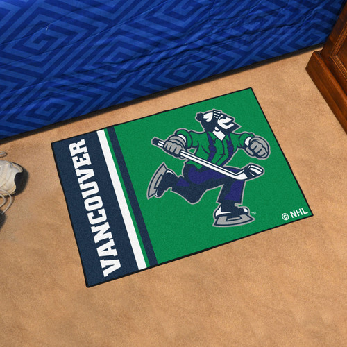 Vancouver Canucks Uniform Inspired Starter Rug