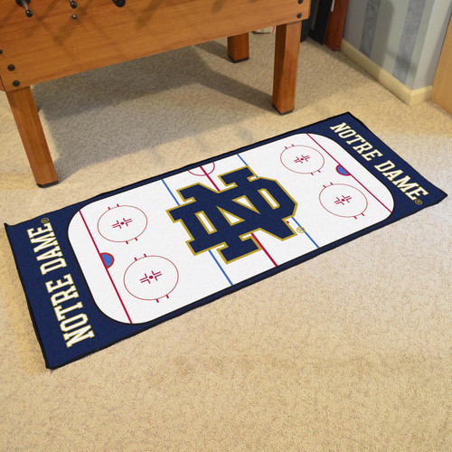 Notre Dame Fighting Irish "ND" Hockey Rink Runner Mat