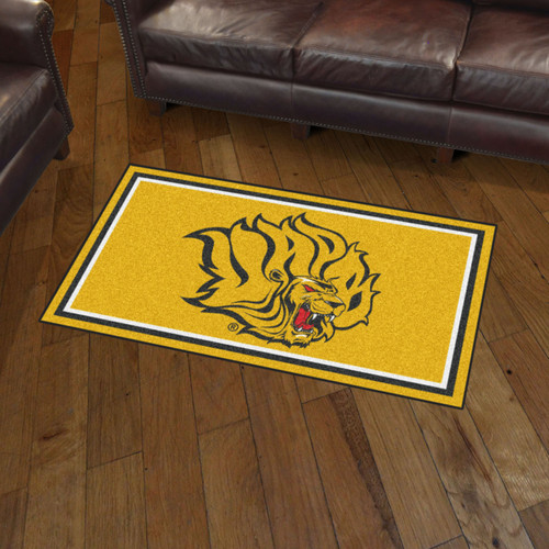 Arkansas-Pine Bluff Golden Lions 3' x 5' Area Rug