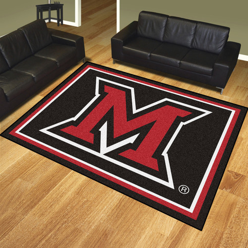 Miami of Ohio Redhawks 8' x 10' Area Rug