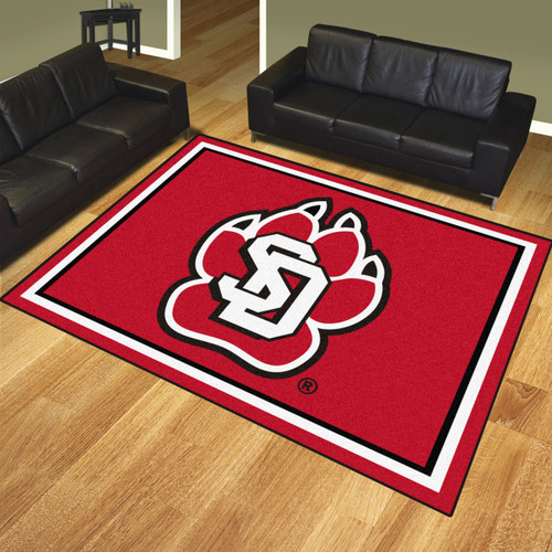 South Dakota Coyotes 8' x 10' Area Rug