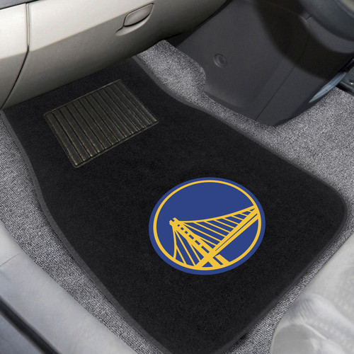 Golden State Warriors Embroidered Car Mats