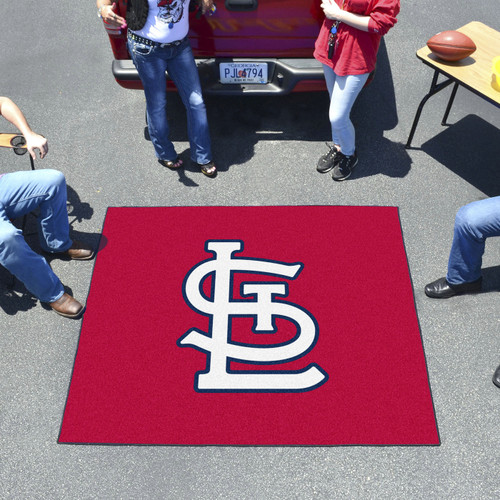 St. Louis Cardinals "STL" Tailgate Mat