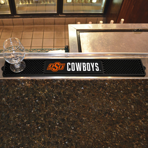 Oklahoma State Cowboys Bar Mat
