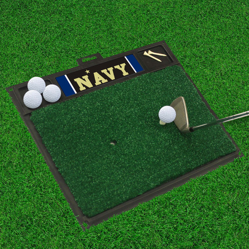 Navy Midshipmen NCAA Golf Hitting Mat