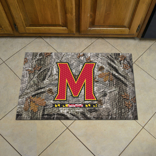 Maryland Terrapins Camo Scraper Door Mat