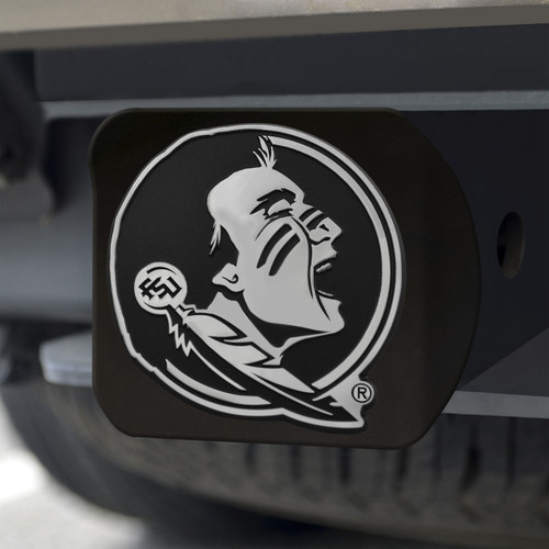 Florida State Seminoles Black Matte Hitch Cover