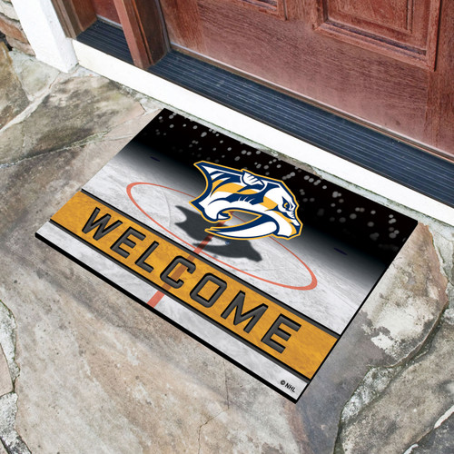 Nashville Predators Crumb Rubber Door Mat